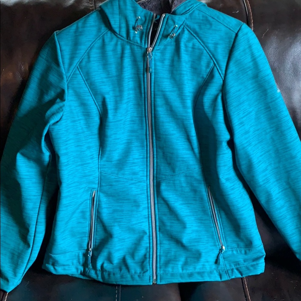 Teal winter jacket